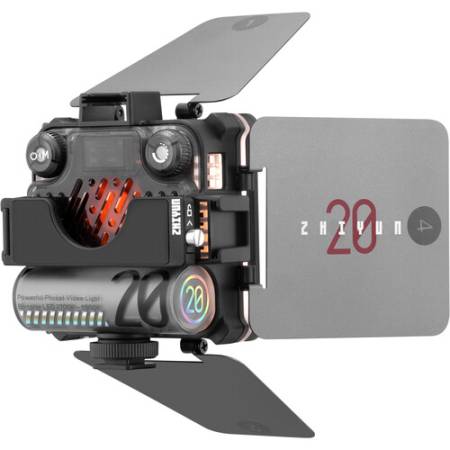 Zhiyun Fiveray M20 Combo - zestaw, lampa LED, 2700-6500K, 20W, wrota_2